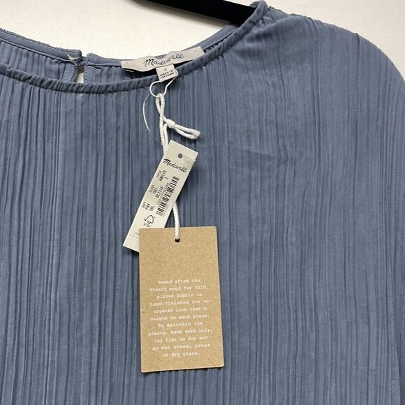 madewell Plissé Mini Tee Dress* - Picture 4 of 7